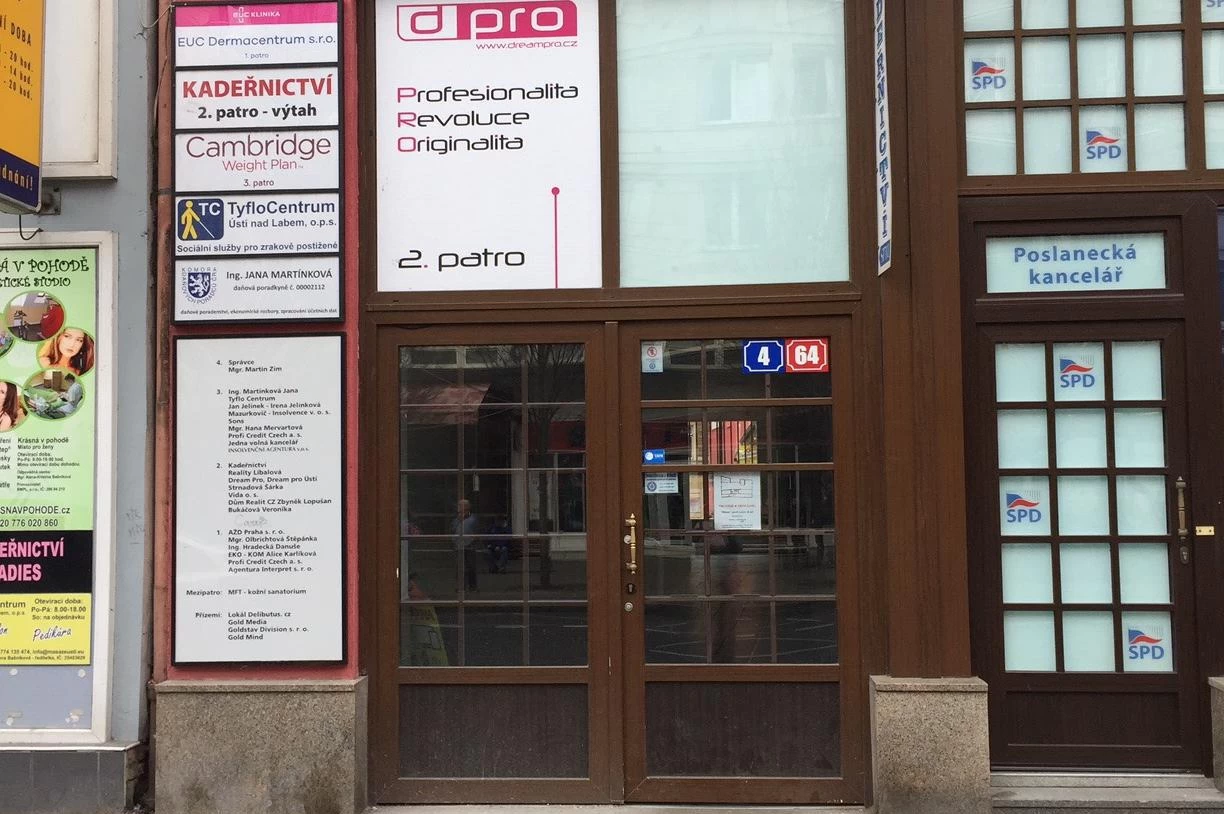 Masážní salon a pedikúra TyfloCentrum Ústí nad Labem o.p.s.