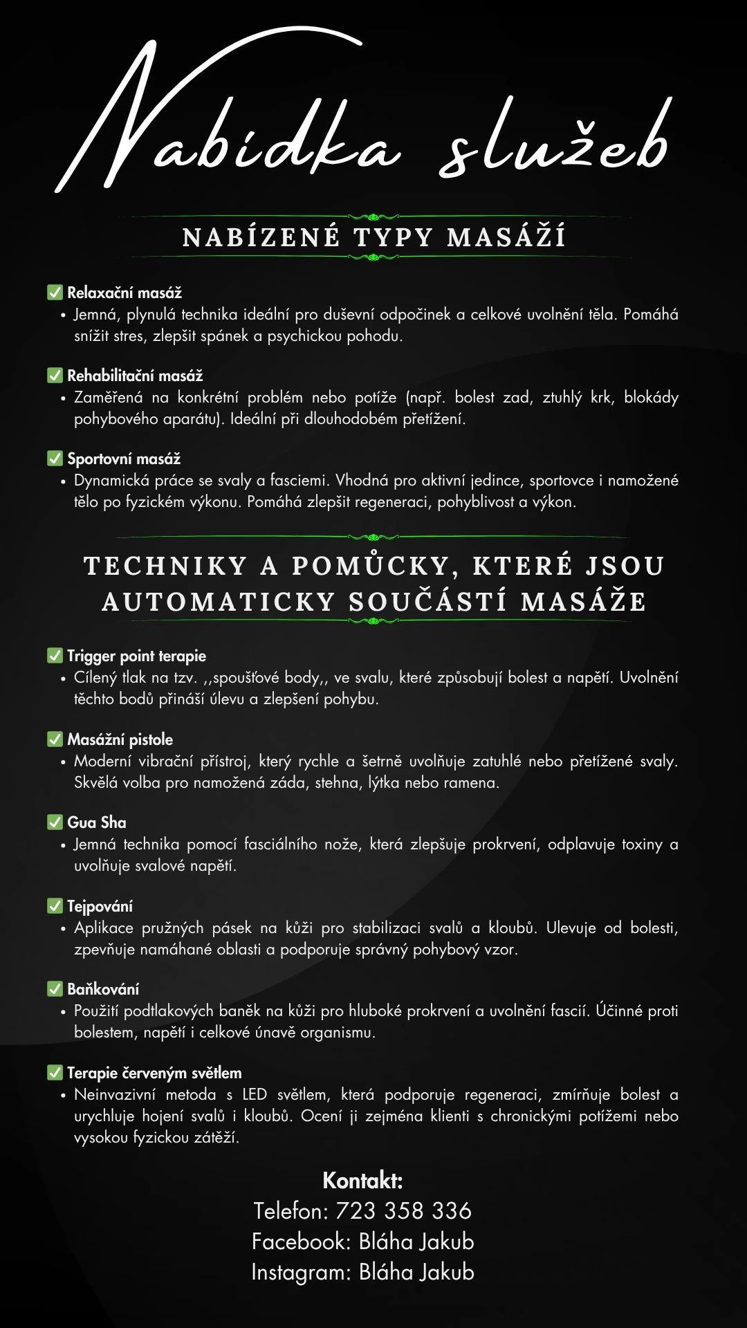 Ty Bláho Masáže - obrázek 2