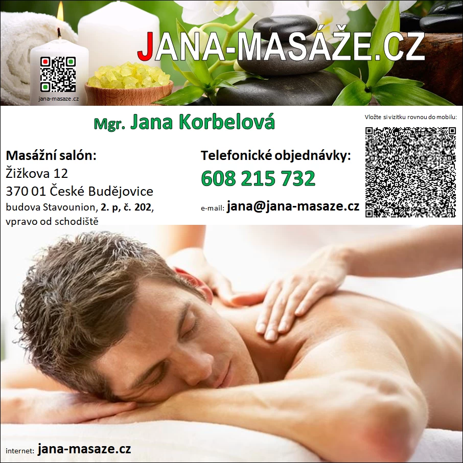 Masáže, Mgr. Jana Korbelová - obrázek 3