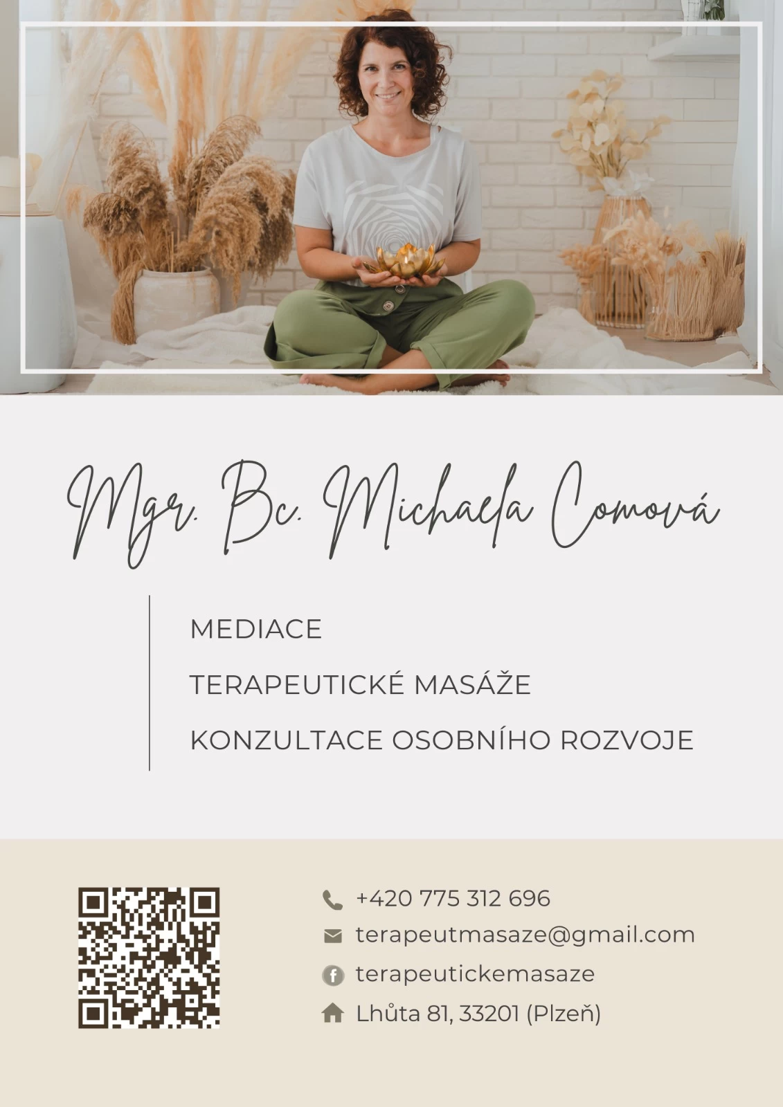 Terapeutické masáže Mgr. Bc. Michaela Comová - obrázek 2